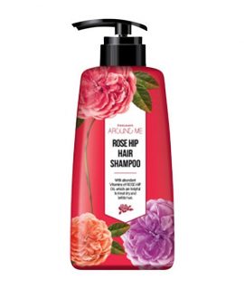 Dầu gội Welcos Kwailnara Rose Hip Shampoo - 500ml, Hàn Quốc, chính hãng