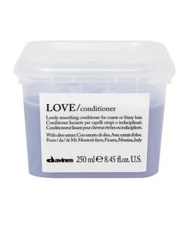 Dầu xả Davines Love Smoothing Conditioner 250ml cho tóc thẳng mượt chính hãng