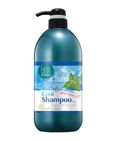 Dầu gội Livegain Premium Cool Shampoo – 500ml, chính hãng