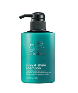 Dầu gội đầu Livegain Premium Silky And Shine Shampoo – 450ml, chính hãng