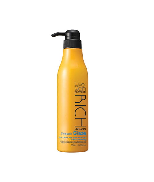 Gel vuốt tóc Livegain Premium Rich Protein Glaze – 500ml, chính hãng