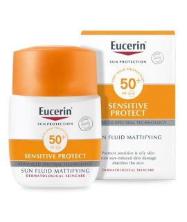 Kem chống nắng Eucerin Sun Fluid Mattifying SPF50 – 50ml, chính hãng