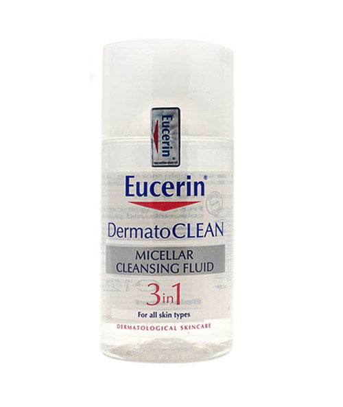 Nước tẩy trang Eucerin Dermato Clean Micellar Cleansing Fluid 3 in 1 -125ml chính hãng