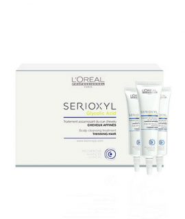 Dưỡng chất tẩy tế bào chết Loreal Serioxyl Glycolic Scalp Cleansing Treatment - 15x15ml chính hãng