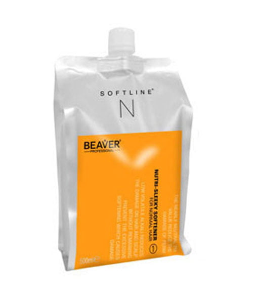 Kem uốn KTS, ép Beaver Nutri-Sleeky Softener for normal hair – 500ml, chính hãng