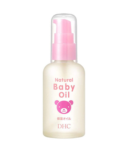 Dầu dưỡng da trẻ em DHC Natural Baby Oil - 60ml, chính hãng