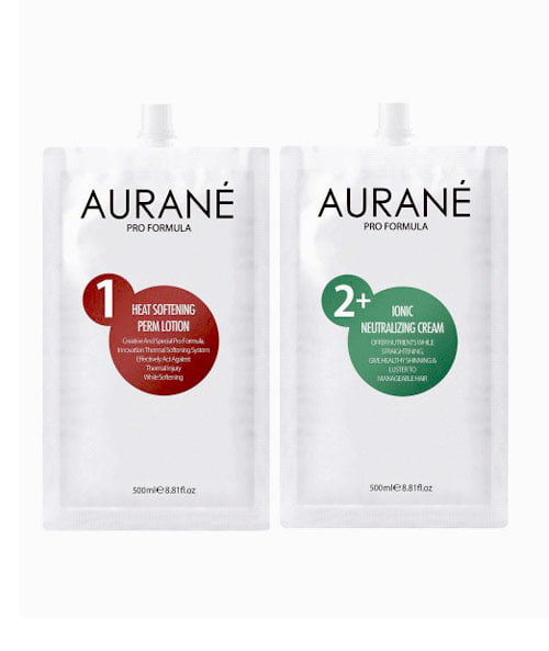 Thuốc duỗi tóc Aurane Ionic Straight Perm Set – 1000ml*2, chính hãng