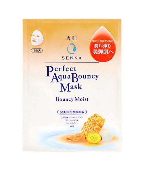 Mặt nạ dưỡng da Senka Perfect Aqua Bouncy Mask Bouncy Moist – 1 miếng, chính hãng