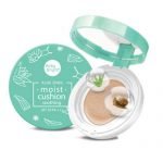 Phấn nước dưỡng ẩm Baby Bright Aloe Snail Moist Cushion Soothing SPF50 - 15g, chính hãng