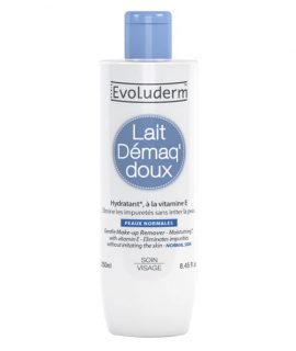 Sữa rửa mặt Evoluderm Lait Demaq Doux – 250ml, chính hãng