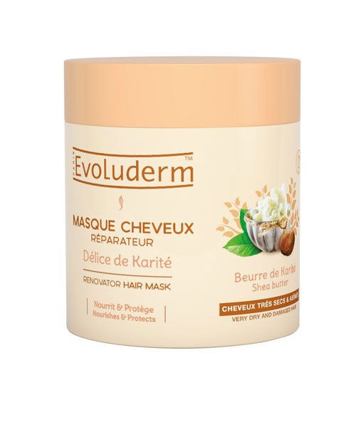 Kem ủ tóc Evoluderm Masque Cheveux Karite – 500ml, chính hãng