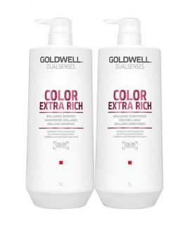 Dầu gội xả siêu dưỡng màu nhuộm Goldwell Dualsenses Color Extra Rich Brilliance - 1000ml, chính hãng
