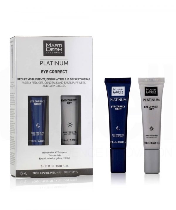 Kem dưỡng mắt MartiDerm Platinum Eye Correct - 2*10ml, chính hãng