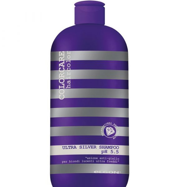 Dầu gội Elgon Ultra Silver Shampoo pH 5.5 - 1000ml, chính hãng.