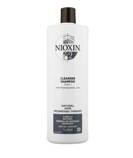 Dầu gội Nioxin 2 làm sạch, ngăn ngừa rụng dành cho tóc tự nhiên và có hiện tượng thưa rụng nặng