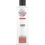 Dầu gội Nioxin 3 - 300ml làm sạch, ngăn ngừa rụng dành cho tóc nhuộm có dấu hiệu thưa rụng nhẹ.