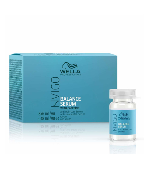 Tinh chất Wella INVIGO Balance Serum Hair and Scalp Serum - 8x6ml, chính hãng