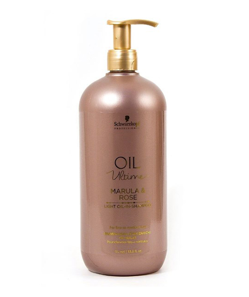 Dầu gội Schwarzkopf Oil Ultime Marula & Rose Light Oil-In-Shampoo - 1000ml, chính hãng